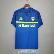 Camiseta Gremio Training Blue Yellow 2021/2022