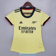 Camiseta Mujer Arsenal Segunda Equipacion 2021/2022