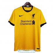 Camiseta Liverpool Segunda Equipacion Portero 2020-2021