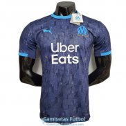 Camiseta Authentic Olympique Marseille Segunda Equipacion 2020-2021