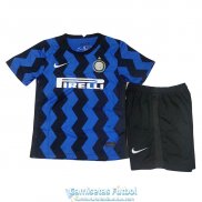 Camiseta Inter Milan Ninos Primera Equipacion 2020-2021