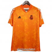 Camiseta Real Madrid Training Orange 2020-2021