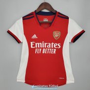 Camiseta Mujer Arsenal Primera Equipacion 2021/2022