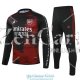 Arsenal Sudadera De Entrenamiento Black Red + Pantalon 2020-2021