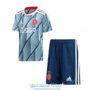 Camiseta Ajax Ninos Segunda Equipacion 2020-2021