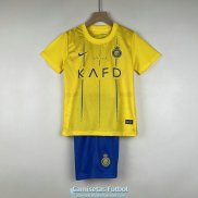 Camiseta Al Nassr FC Ninos Primera Equipacion 2023/2024
