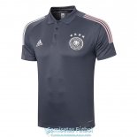 Camiseta Alemania Polo Dark Grey 2020-2021