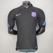 Camiseta Authentic Barcelona Tracksuit Black 2021/2022