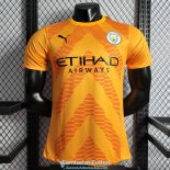 Camiseta Authentic Manchester City Portero Orange 2022/2023