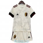 Camiseta Belgica Ninos Segunda Equipacion Euro 2020