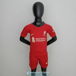Camiseta Liverpool Ninos Primera Equipacion 2022/2023