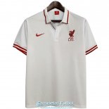 Camiseta Liverpool Polo White 2020-2021
