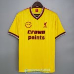 Camiseta Liverpool Retro Yellow 1985/1986