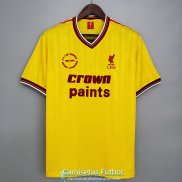 Camiseta Liverpool Retro Yellow 1985/1986