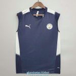 Camiseta Manchester City Vest Training Royal Blue 2021/2022