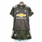 Camiseta Manchester United Ninos Segunda Equipacion 2020-2021