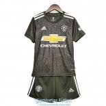 Camiseta Manchester United Ninos Segunda Equipacion 2020-2021