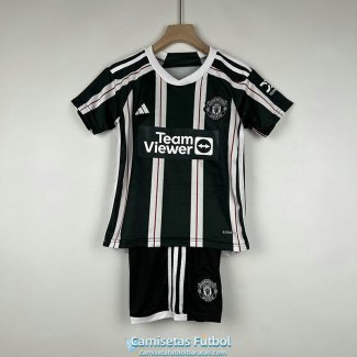Camiseta Manchester United Ninos Segunda Equipacion 2023/2024