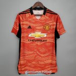 Camiseta Manchester United Portero Orange 2021/2022