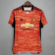 Camiseta Manchester United Portero Orange 2021/2022