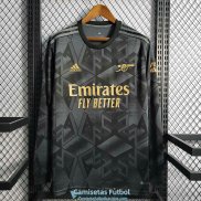 Camiseta Manga Larga Arsenal Segunda Equipacion 2022/2023