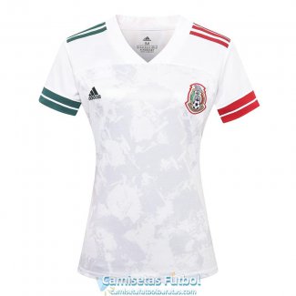 Camiseta Mexico Camiseta Mujer Segunda Equipacion 2020-2021