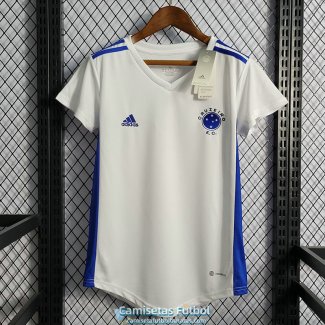 Camiseta Mujer Cruzeiro Segunda Equipacion 2022/2023