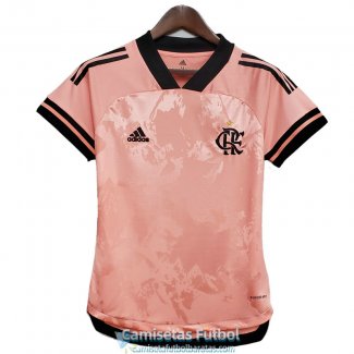 Camiseta Mujer Flamengo Pink 2020/2021