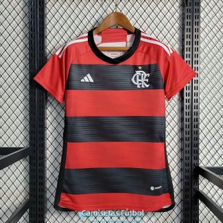 Camiseta Mujer Flamengo Primera Equipacion 2023/2024