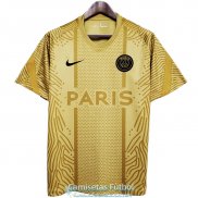 Camiseta PSG Training Gold Pattern 2020-2021