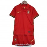 Camiseta Portugal Ninos Primera Equipacion EURO 2020