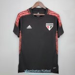 Camiseta Sao Paulo FC Training Black Red 2021/2022