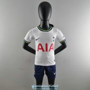 Camiseta Tottenham Hotspur Ninos Primera Equipacion 2022/2023