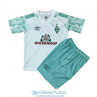 Camiseta Werder Bremen Ninos Segunda Equipacion 2020-2021