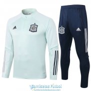 Espana Sudadera De Entrenamiento Green + Pantalon 2020-2021