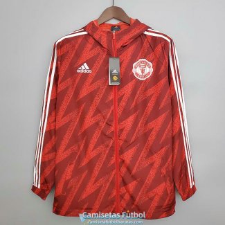 Manchester United Chaqueta Rompevientos Red III 2021/2022