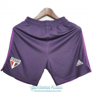 Pantalon Corto Sao Paulo FC Portero Purple 2020-2021