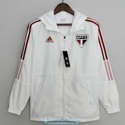 Sao Paulo FC Chaqueta Rompevientos White I 2022/2023