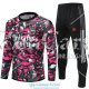 Arsenal Sudadera De Entrenamiento Pink Pattern + Pantalon Black 2021/2022