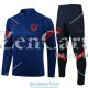 Atletico De Madrid Sudadera De Entrenamiento Blue + Pantalon Navy 2021/2022