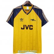 Camiseta Arsenal Retro Segunda Equipacion 1988 1989