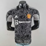 Camiseta Authentic Manchester United Portero Black 2022/2023
