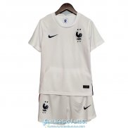 Camiseta Francia Ninos Segunda Equipacion Euro 2020