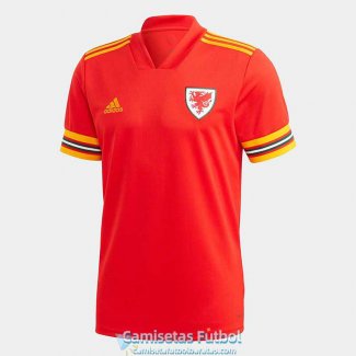 Camiseta Gales Primera Equipacion EURO 2020