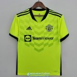 Camiseta Manchester United Fluorescent Green 2022/2023