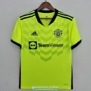 Camiseta Manchester United Fluorescent Green 2022/2023