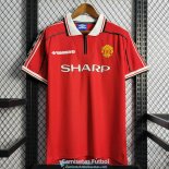 Camiseta Manchester United Retro Primera Equipacion 1998/1999