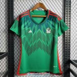 Camiseta Mujer Mexico Primera Equipacion 2022/2023