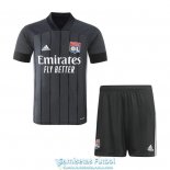 Camiseta Olympique Lyonnais Ninos Segunda Equipacion 2020-2021