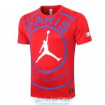 Camiseta PSG x Jordan Red 2020-2021